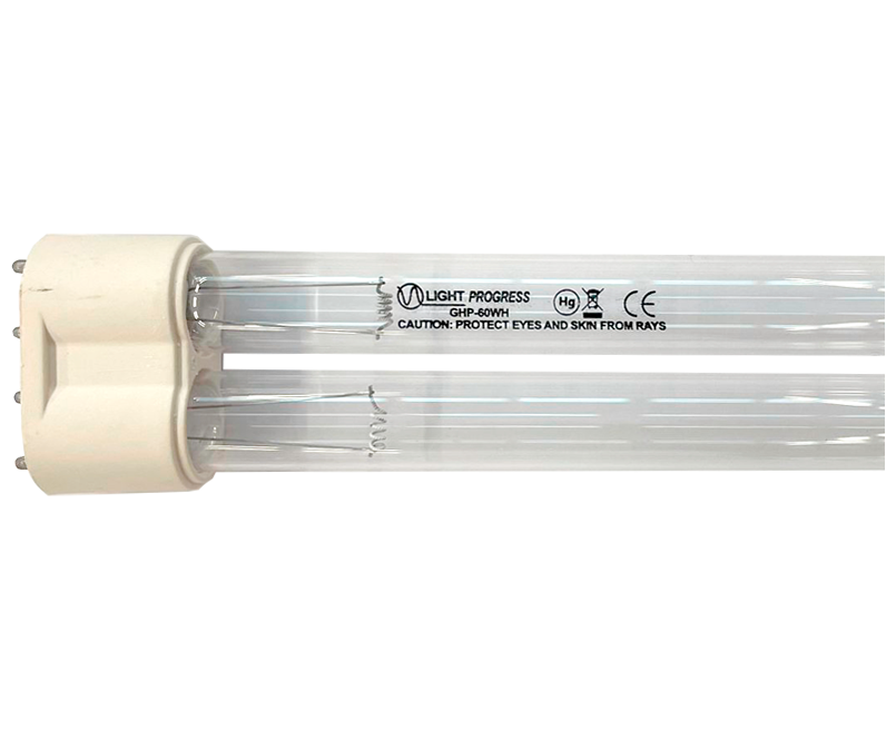 [GHP-60WH] Keimtötende Lampe PL-L - 60W-HO - 2G11 - (408mm)